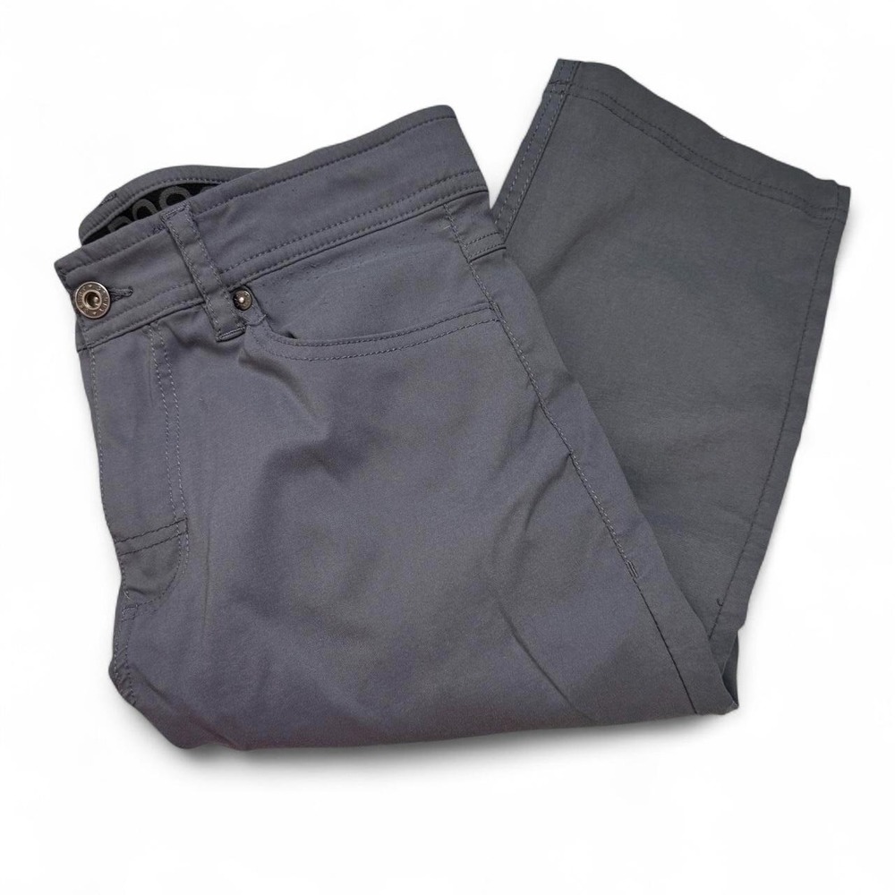 Gerry Men's Hiking Pants 32x32 Gray Stretch Utility Outdoor Trail Travel Granola